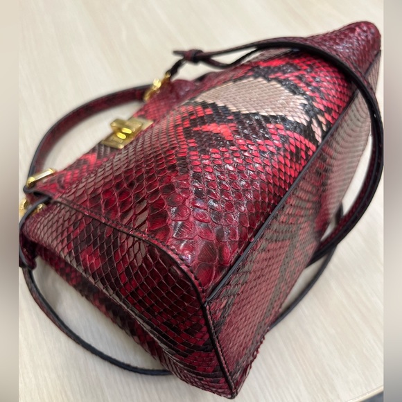 🎀FENDI Peekaboo mini Phyton - Picture 4 of 9